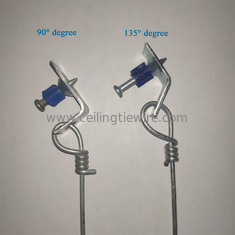 Antirust Straight Ceiling Wire 2ft To 10ft For Hanging Acoustical System