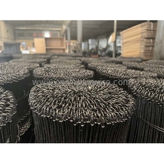 Black Annealed Double Loop Rebar Tie Wire 17 Gauge 4''