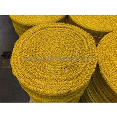 4" 1.57mm Double Loop Rebar Tie Wire Vinyl Coating