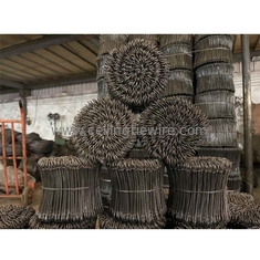 Bagging AGU Double Loop Wire Ties Anticorrosion For Concrete Mesh