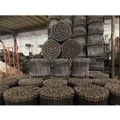 OEM Rebar Double Loop Bar Ties 1.42mm 15cm Metal Building Materials