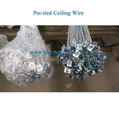 2ft To 12ft 9 Gauge Pre Tied Ceiling Wire Electro Galvanized 100pcs