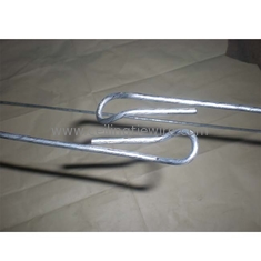 Hot Dipped Galvanized Steel Quick Link Bale Ties 3.658mmx 2300mm Zinc Coated 70g/ M2