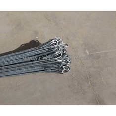 OEM Lock Wire Quick Link Bale Tie 3.66mm X 92&quot; For Tyre Packing