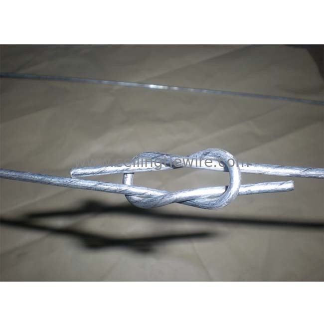 Hot Dipped Galvanized Steel Quick Link Bale Ties 3.658mmx 2300mm Zinc Coated 70g/ M2