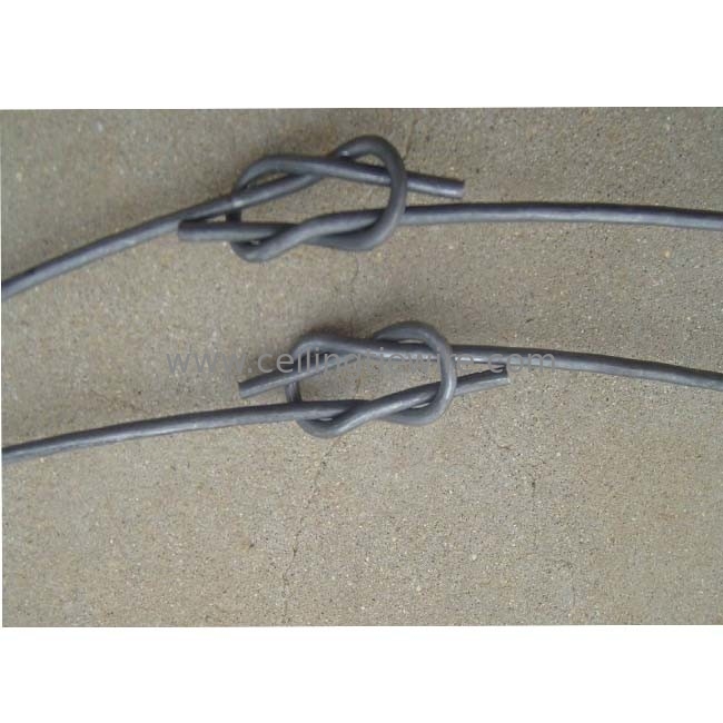 2750mm x 3.658mm ISO9001 Quick Link Bale Ties Phosphated Steel For Fiber Materials
