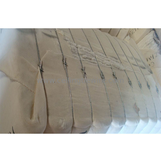 89&quot; 94&quot; 3.66mm Galvanized Quick Link Bale Ties For Tyre And Plastic